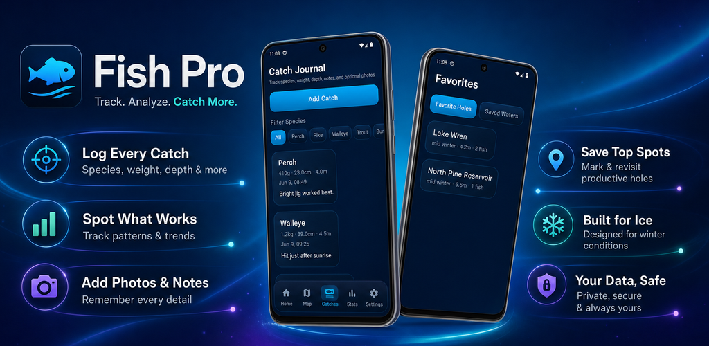 Fish Pro app promotional banner
